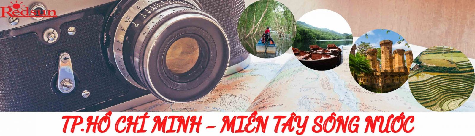 Red sun tổ chức tour Tp Hồ Chí Minh về Miền Tây Sông Nước 04 ngày 03 đêm 