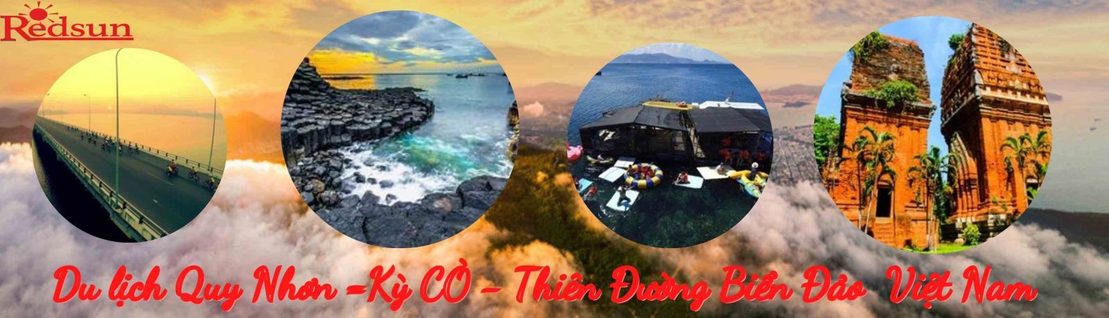 Du lịch taijQuy Nhơn - Kỳ Cò - Thiên Đường Biển Đảo 3 ngày 2 đêm cùng Red Sun 