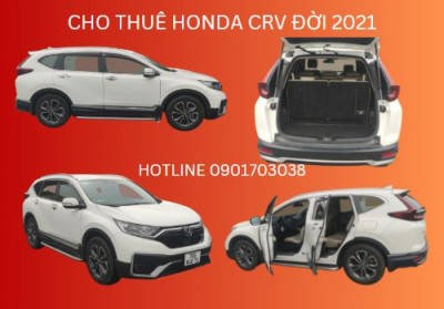 Cho thuê xe Honda CRV 7 chỗ đời mới tại Hà Nội