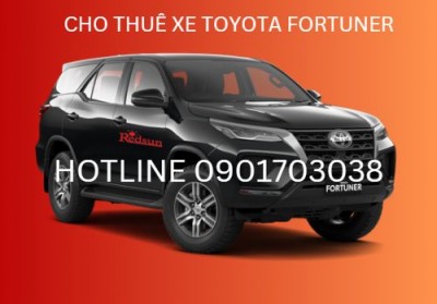 Cho Thuê Xe Toyota Fortuner 7 chỗ đời mới giá rẻ tại Hà Nội