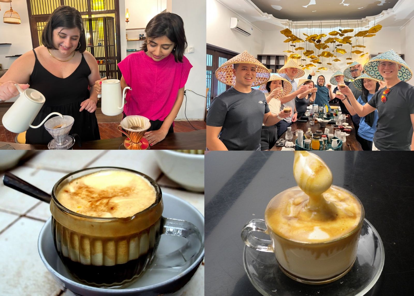 Effgg Coffee - on hands cooking tour experience in hanoi