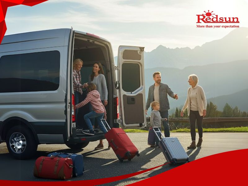 Dịch vụ thuê xe 16 chỗ riêng đi du lịch cuối tuần RedSun.