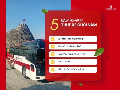 Kinh Nghiệm Thuê Xe Du Lịch Cuối Năm Hoàn Hảo Cho Mọi Nhóm: Tránh Sai Lầm Đáng Tiếc