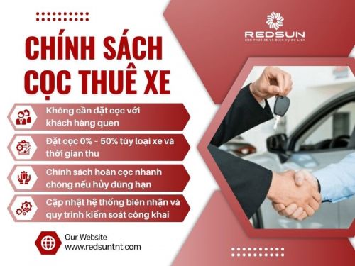 Chính sách đặt cọc thuê xe mới 2025 – Linh hoạt & An toàn hơn bao giờ hết