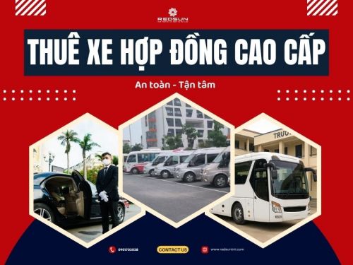 Dịch vụ thuê xe hợp đồng cao cấp cho doanh nghiệp quốc tế và trường học từ Red Sun – An toàn, tận tâm, chuyên nghiệp