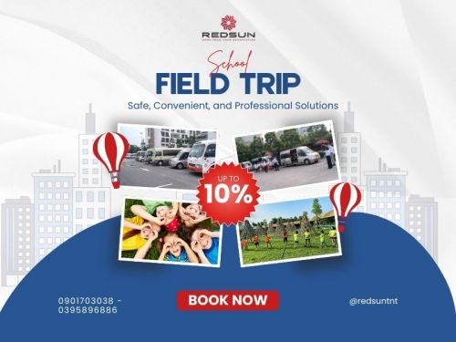 Đặt Xe Đi Ngoại Khóa Cho Trường Học – An Toàn, Tiện Lợi, Chuyên Nghiệp